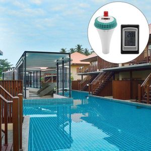 Digitale Draadloze Zwembad Thermometer SPA Drijvende Temperatuur Meter Met 3 Kanalen/Time Alarm/Kalender