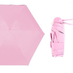 Anti Zon Uv Mini Pocket Paraplu Regen Voor Vrouwen Mannen Kleine Parasol Outdoor 87Cm Breedte Roze Geel Blauw Rood vrouwen Paraplu Mannelijke