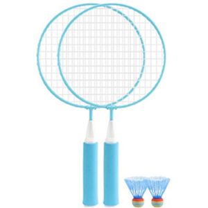 1 Paar Kids Kinderen Badminton Racket + 2Pcs Badmintons Set Outdoor Fitness Speelgoed 875D