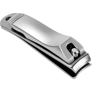 Kleine Rvs Nail Clipper Cutter Professionele Manicure Trimmer Teen Nagelknipper met Clip Catcher