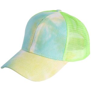 Lente Tie-Dye Hoed Eend Tong Zon Vrouwen Afdrukken Emmer Кепка Панама Кепка Мужская Cap Ademend Sport Zomer Outdoor mesh