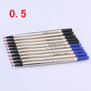 5 Zwart En 5 Blauwe Inkt Refill Voor Briefpapier 0.5 Rollerball Vullingen