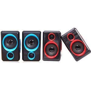 F3MA 14Cm Heigh Speaker Subwoofer Super Bass Boombox Sound Box Feestartikelen