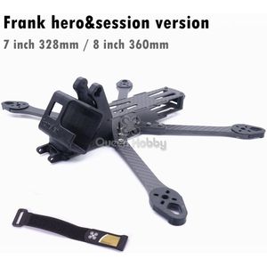Frank Hero & Sessie Versie Rc Drone Frame Kit 7 Inch 328Mm/8 Inch 360Mm 5Mm arm Dikte 3K Carbon Fiber Frame Kit