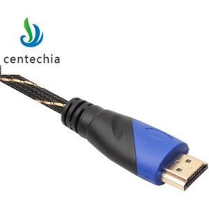 Centechia Hdmi-kabel 0.5 M 1 M 1.8 M 3 M 5 M 10 M 15 M HDMI naar HDMI Kabel AV splitter 1.4 3D 4 K 1080 P voor LCD HDTV PS3 kabels