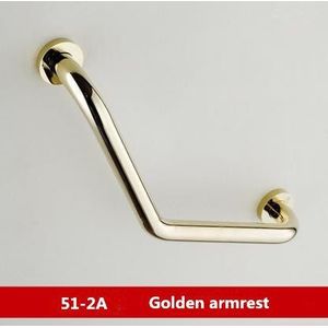 Handvaten Goud Messing Badkamer Handvat Bad Armsteun Grab Bars Met Zeep Gerechten Thuis Veiligheid Bar Wc Ouderen Leuning 51-2