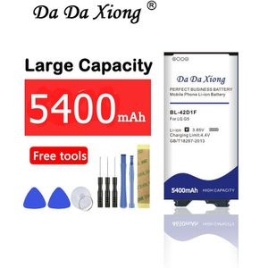 Da Da Xiong 5400 Mah BL-42D1F Batterij Voor Lg G5 H850 H820 H830 H831 H840 H868 H860N H860 LS992 US992 f700L F700S F700k VS987