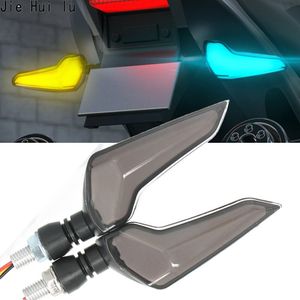 1 Paar Motorcycle Led-dagrijverlichting Brake Stop Richtingaanwijzer Indicator Blinker Flasher DC-12V Universele Voor Kawasaki Yamaha