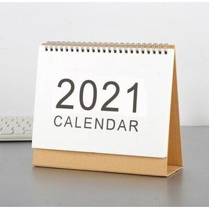 Eenvoudige Spoel Serie Bureau Kalender Creatieve Diy Memo Pad Schema Planner Agenda Organisator .08 ~ .12