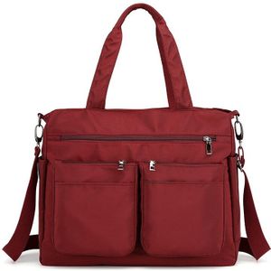 Vrouwen Handtassen Mode Waterdichte Oxford Tote Casual Nylon Schoudertas Mummy Grote Capaciteit Canvas Top-Handvat Messenger Bag