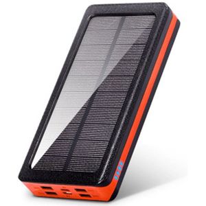 Solar 80000Mah Power Bank Draagbare Telefoon Snelle Oplader Externe Batterij Grote Capaciteit Powerbank Outdoor Travel Charger