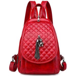 Vrouwen Pu Lederen Rugzakken Vrouwelijke Vintage Rugzak Voor Meisjes Tas Reizen Rugzak Dames Vrouwen Back Pack