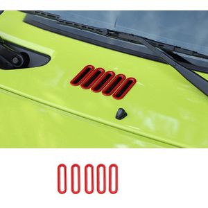 Auto Stickers Auto Luchtinlaat Outlet Vent Intake Decoratie Ring Stickers Voor Suzuki Jimny