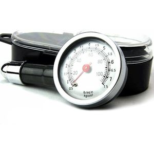 Hoge Precisie Auto Bandenspanningsmeter Manometer Mini Wijzerplaat Auto Luchtdruk Meter Tester Auto Diagnostische Reparatie Tool