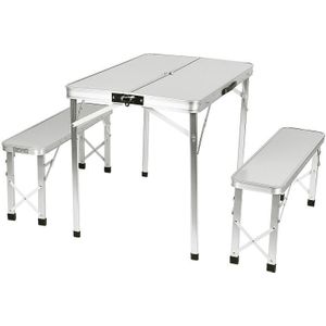 Draagbare Outdoor Klaptafel Stoel Camping Aluminium Picknick Tafel Waterdicht Duurzaam Klaptafel Bureau Voor Strand Hwc