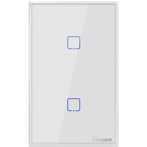 Sonoff T0US Tx Wifi Smart Muur Lichtschakelaar Timer 1/2/3 Gang Ondersteuning Voice/App/Touch Control werkt Met Alexa Google Home Ifttt