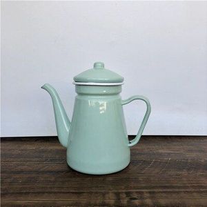 Thee Ketel Emaille Pot Waterkoker Theepot Vintage Home Decor
