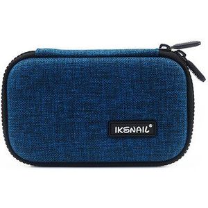 Iksnail Eva Shockproof Waterdichte Stof Reizen Opbergtas Case Pouch Voor Draagbare Externe Harde Schijf Externe Batterij Tas