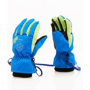 Kinderen Winter Warme Handschoenen Waterdicht Anti-Skid Ski Snowboard Handschoenen Verstelbare Riem Handschoenen Kids Skiën Outdoor Activiteiten