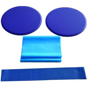 4Pcs Elastische Ring Set Zweefvliegen Discs Slider Fitness Disc Oefening Schuifplaat Abdominale Core Spier Training Yoga Schuiven