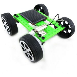 1 Set Mini Zonne-energie Speelgoed DIY Auto Kit Kinderen Educatief Gadget Hobby Grappige L305