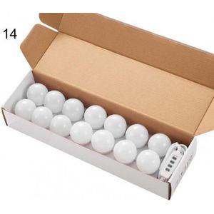 Zelfklevende Make Licht Uniform Licht 9 Niveaus Verstelbare Led Licht Voor Make-Up Spiegel Diy Led Vanity Spiegel Vullen lamp