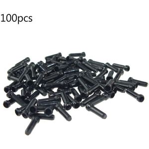 100Pcs Fiets Rem Draad End Cap Mtb Racefiets Remkabel Cap End Tips Crimp