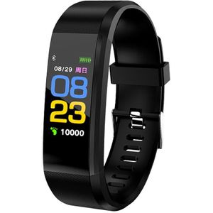 LUIK Waterdichte Fitness Digitale Horloge Mannen Bloeddrukmeter Stappenteller OLED Kleur Touch Screen Systeem Smart Sport Armband
