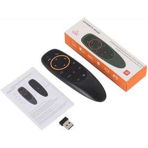 G10 Voice Afstandsbediening Abs Plastic Siliconen 2.4G Draadloze Air Mouse Ir Leren Voor Android Tv Box 1 Set
