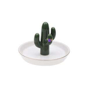 1Pc Keramische Sieraden Lade Creatieve Cactus Decoratieve Sieraden Schotel Ringen Armbanden Kettingen Display Houder