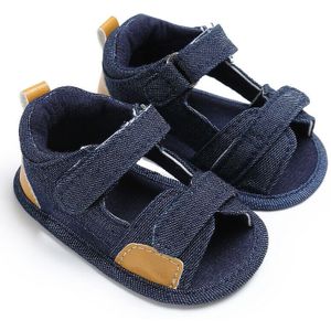 Unisex Baby Meisje Jongens Sandalen Zachte Canvas Baby Sandalen Anti-slip Suede Zolen Klompen Pasgeboren Kids Kinderen Zomer sandaal Clog