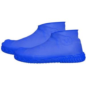 Anti-slip Herbruikbare Latex Schoen Covers Geschikt voor EU 35-41 2 PCS Waterdichte Rain Boot Overschoenen Schoenen shoe Cover Maat M 0527 #30