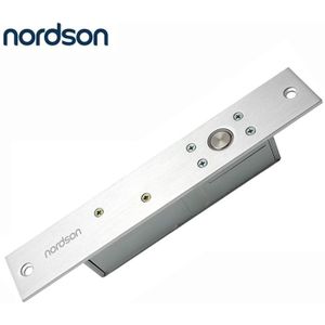 Nordson Originele DC12/24 V Fail Safe Electic Dode Bolt Deurslot Hoge Aluminium Voor Smalle Frame Panel Met auto-Lock Vertraging