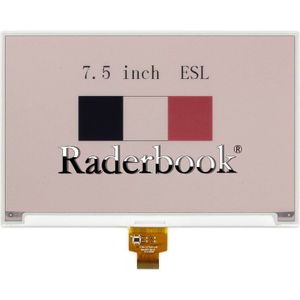 HINK-E075A01 7.5Inch E-Ink Display Hoed 640X384 Resolutie Spi Interface Compatibel Met Raspberry Pi 3B/3B +/Zero
