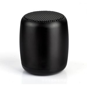 BM3 Tws Metalen Super Mini Draadloze Bluetooth Speaker Draagbare Kleine Zakformaat Met Selfie Afstandsbediening Microfoon Lanyard