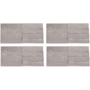 32 Stuks Puimsteen Stenen Voor Cleaning Puimsteen Schuursponsje Grey Puimsteen Stick Cleaner