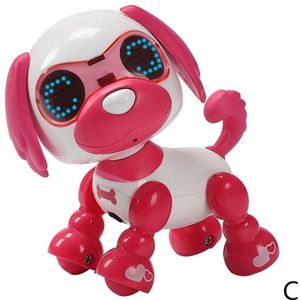 Mode Intelligente Puzzel Hond Kind Robot Hond Speelgoed Geluid Opnemen Pet Led Verjaardag Puppy Educatief Speelgoed Ogen Voor B Z8X8