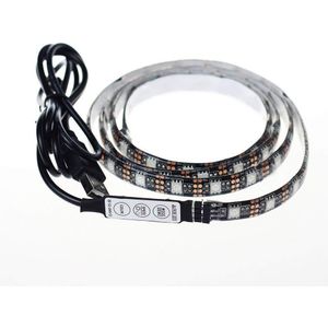 Usb led light strip rgb tape flexibele neon tv backlight verlichting voor pc smd 5050 5v fita diode lamp ambilight Party ledstrip ruban