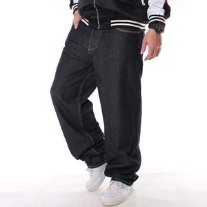 Springtij Plus Size Xl Broek Hip Hop Jeans Zwart Hiphop Hip Hop Print Losse Skate Broek Zwarte Jeans 46 44 42 40