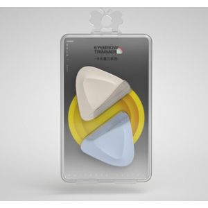 2 Stuks Wenkbrauw Trimmer Rvs Macro Scheermes Voor Wenkbrauwen Make-Up Set Wenkbrauw Scheerapparaat Cosmetica Gereedschappen Facial Schoonheid Vrouwen