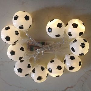 10LED Voetbal Verlichting Te Creëren Verlichting DIY Partij Decoratie voetbal accessoires Lamp kralen Sfeer