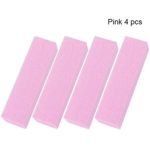 Koskoe Wit 4/10Pcs Nail Buffers File Block Polish Pedicure Schuren Nail Polijsten Blok Buffer Voor Nail Art polish Tool