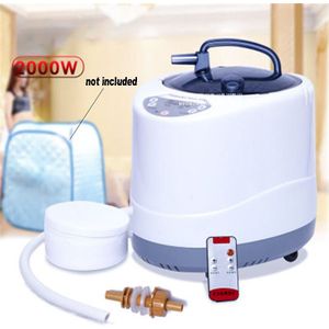 304 Rvs Begassing Machine Huishoudelijke Stoom Generator Sauna Stoomboot 4L 2000W Voor Houten Vaten Zweet Steamer 220V