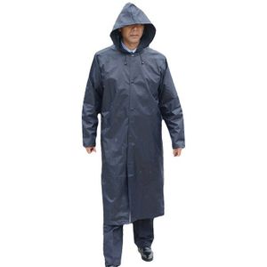 Werk Outdoors Lange Regenjas Body Grote Regen Poncho Mannen En Vrouwen Blauw Jas Waterdicht Pak Voor Vissen Gabardina Hombre