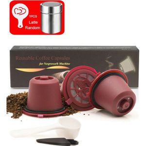 Koffie Capsule Navulbare Maker Filter Herbruikbare Voor Nespresso Strooi Pot Roestvrij Staal Diy Fancy Koffie Kichen Gereedschap