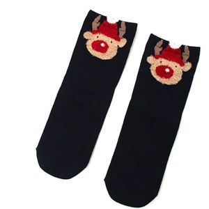 Rode Sokken Dames Cartoon Kerst Sokken Katoen Vrouwen Sokken Leuke Japanse Straight Sokken Dames Sokken Herfst En Winter