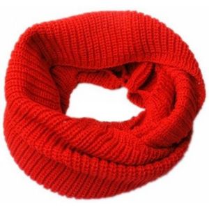 Kom Mannen Vrouwen Mooie Winter Warm Infinity 2Circle Cable Knit Col Lange Sjaal
