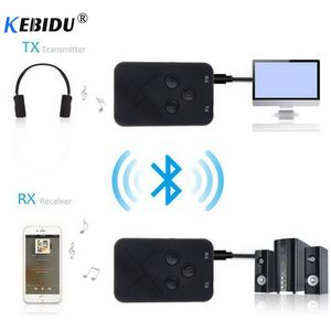 Kebidu 2 In 1 Draadloze Bluetooth 4.2 Zender Ontvanger Adapter Audio Music Adapter Met 3.5 Mm Audio Kabel Usb Opladen
