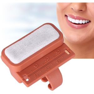 2 kleuren Dental Endodontische Bestanden Meet Ruler Orale Reiniging met Vinger Ring