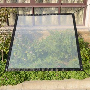 Transparant Dekzeil Film Luifel Vogel Proof Voorruit Tuin Pe Regendicht Tool Isolatie Schuur Doek Anti Bevriezing WY70409